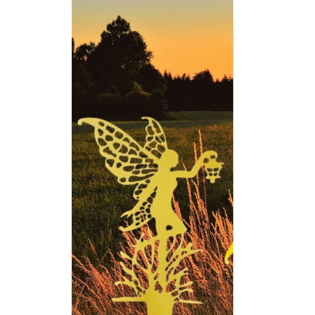 Whimsical Fairy with Lantern