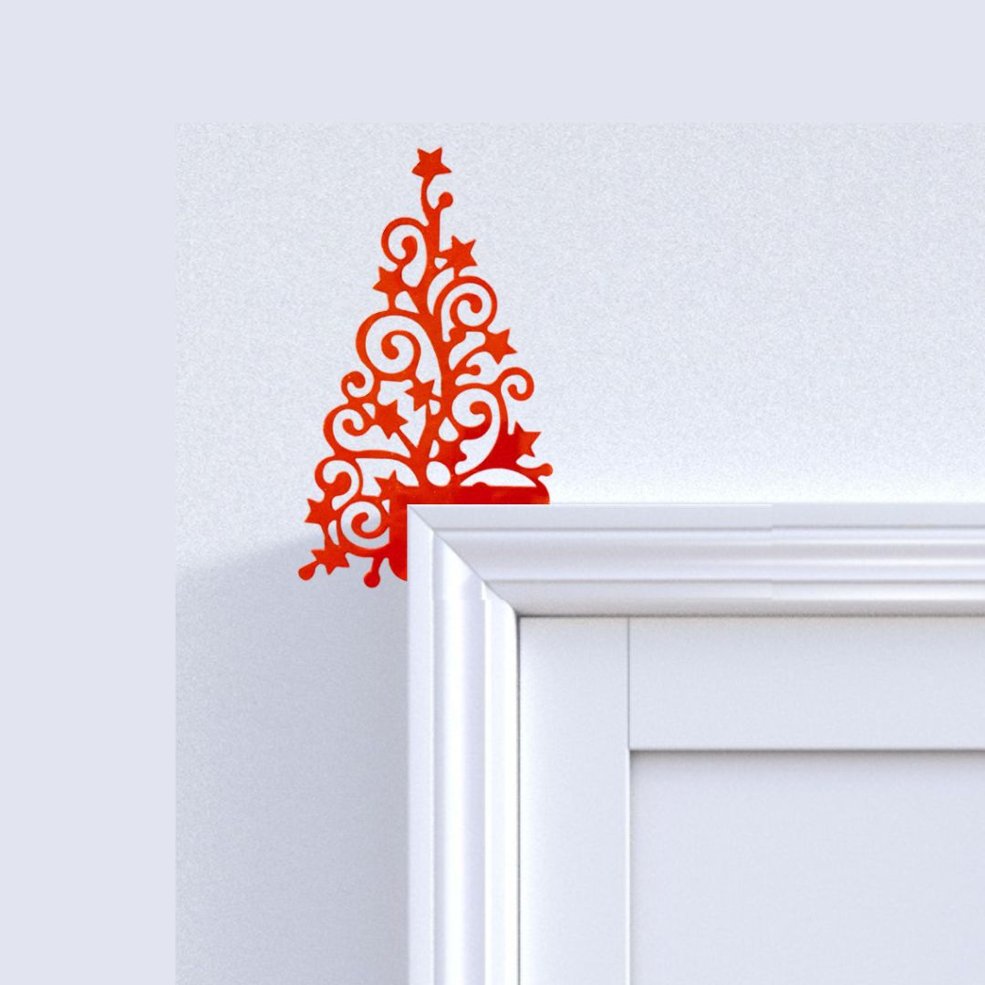 Red Christmas Tree