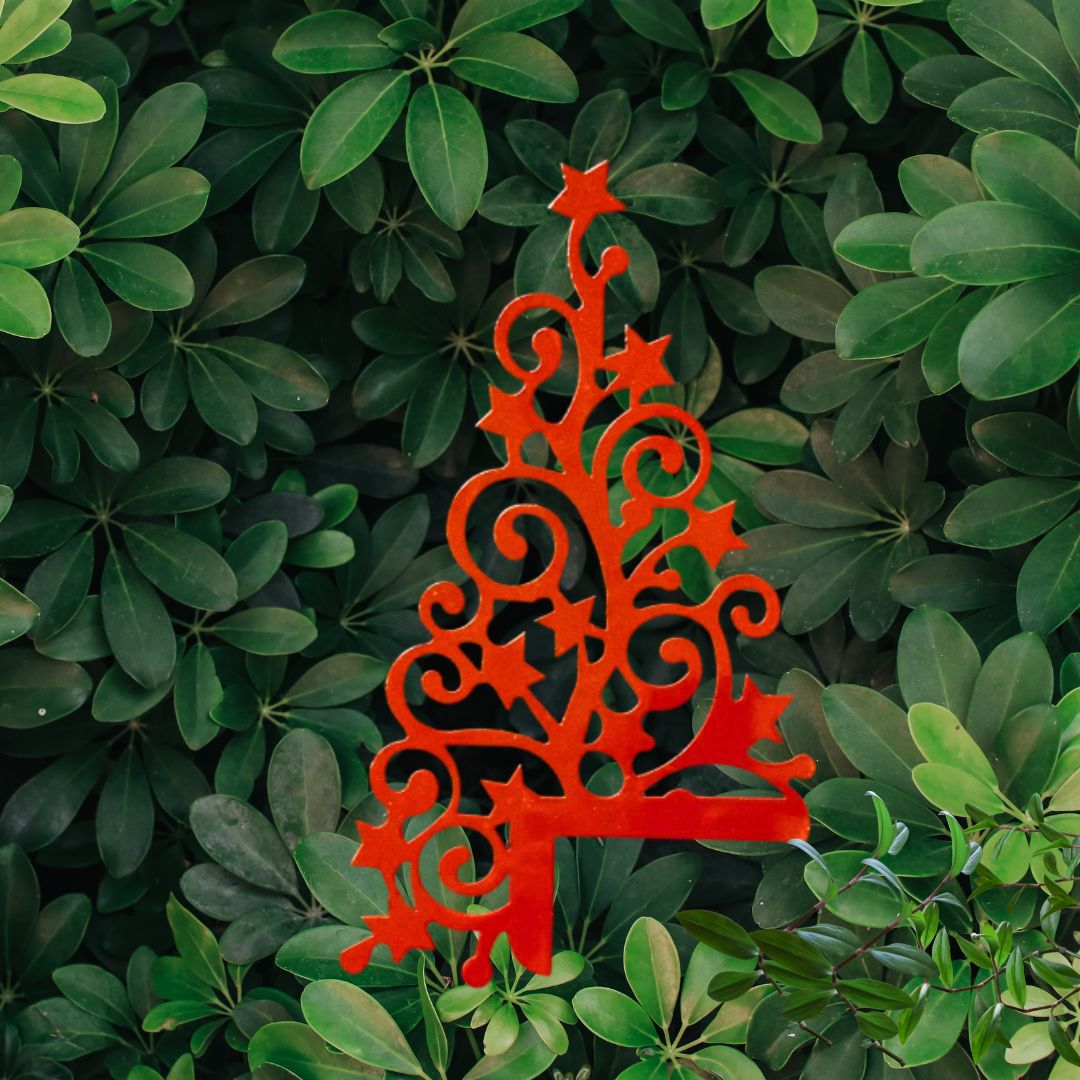 Red Christmas Tree