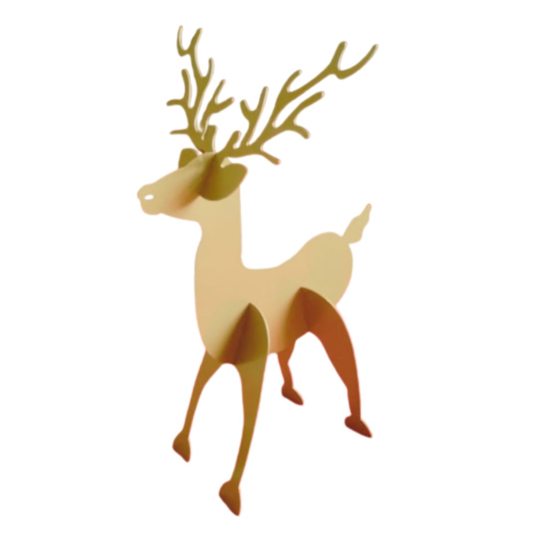 3D Nordic Reindeer