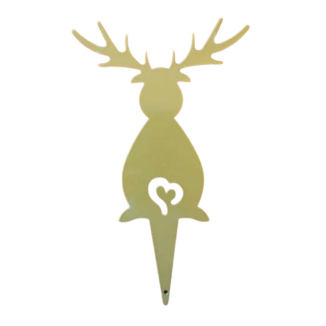 Reindeer with Garden Stake