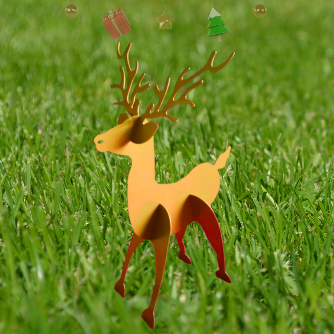 3D Nordic Reindeer